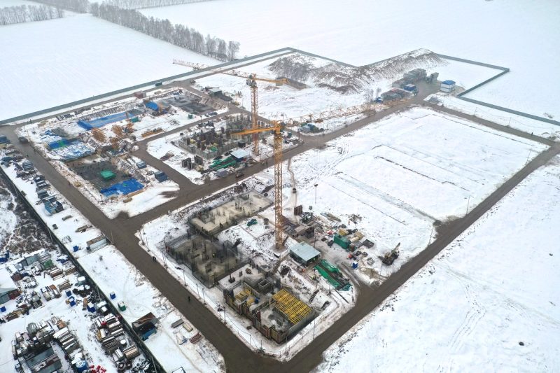 Ход строительства, Февраль 2020