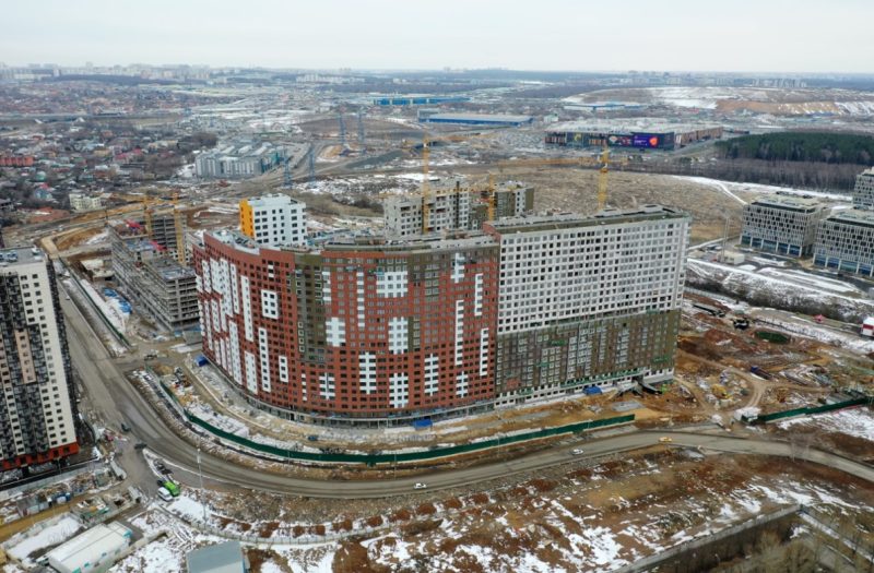Ход строительства, Февраль 2020