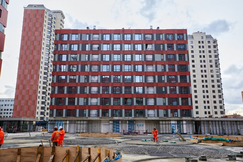 Ход строительства, Февраль 2020