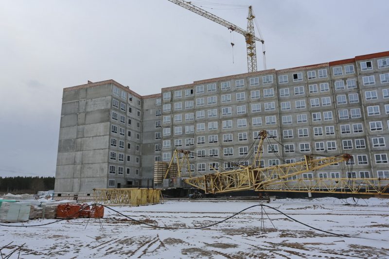 Ход строительства, Февраль 2020