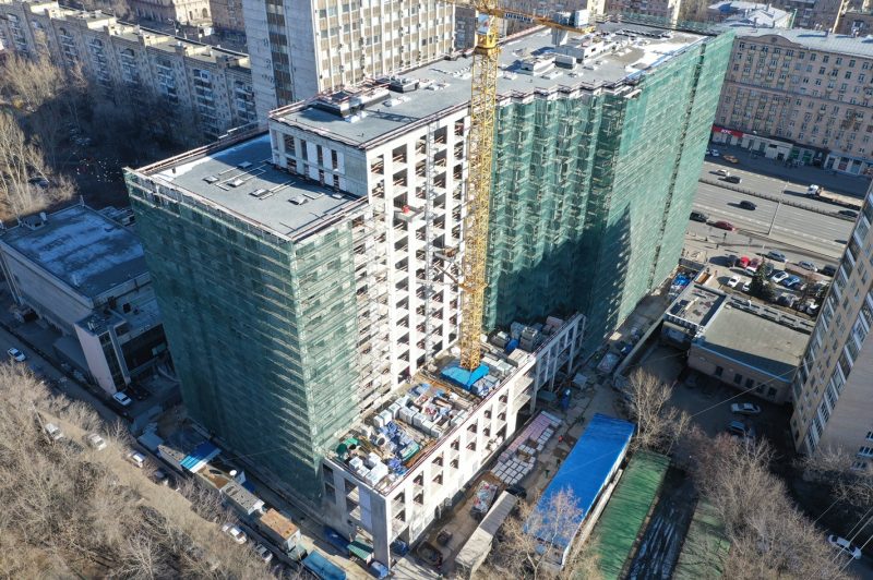 Ход строительства, Февраль 2020