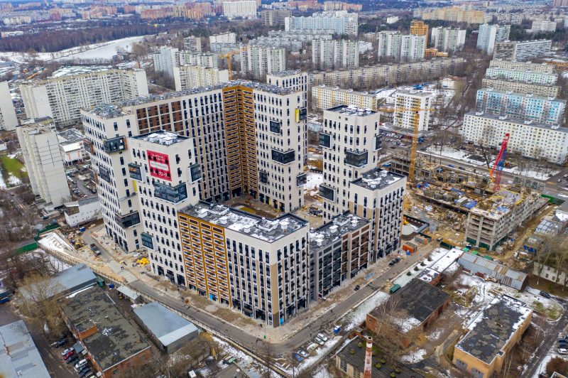 Ход строительства, Январь 2020