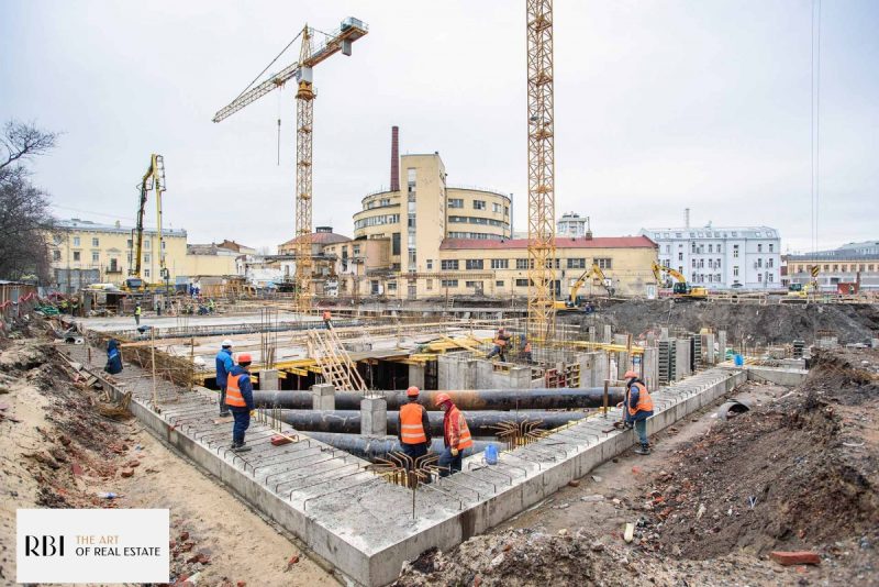 Ход строительства, Февраль 2020