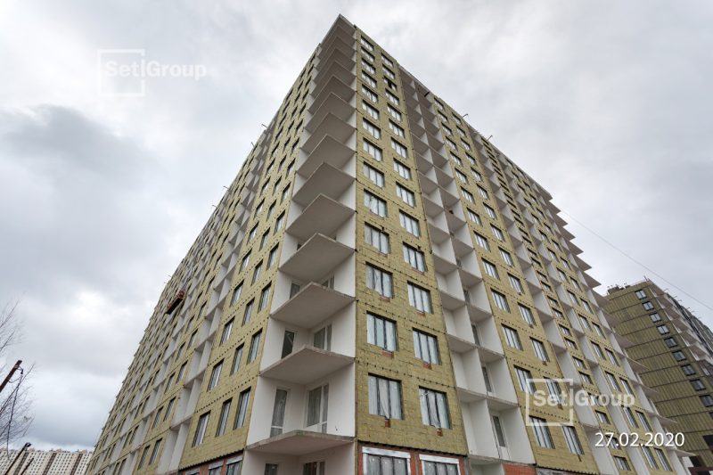 Ход строительства, Февраль 2020