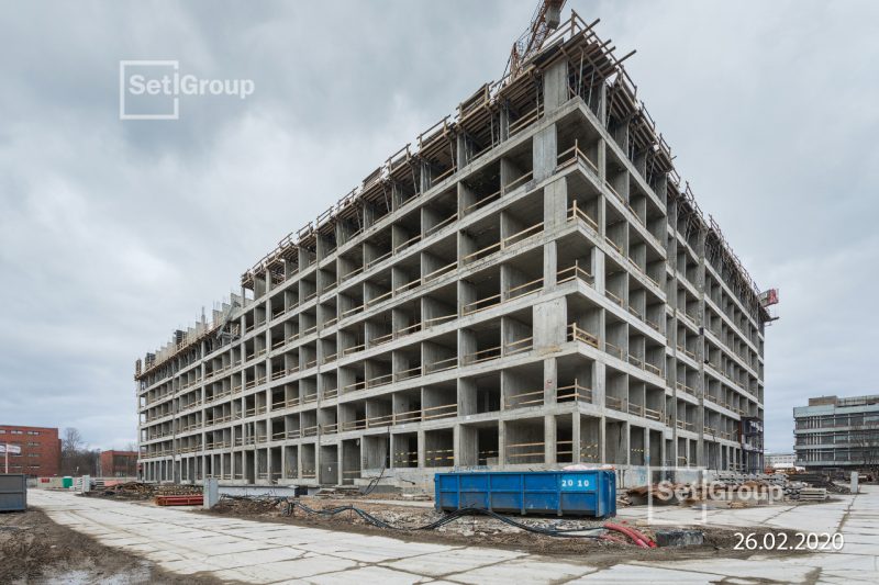 Ход строительства, Февраль 2020