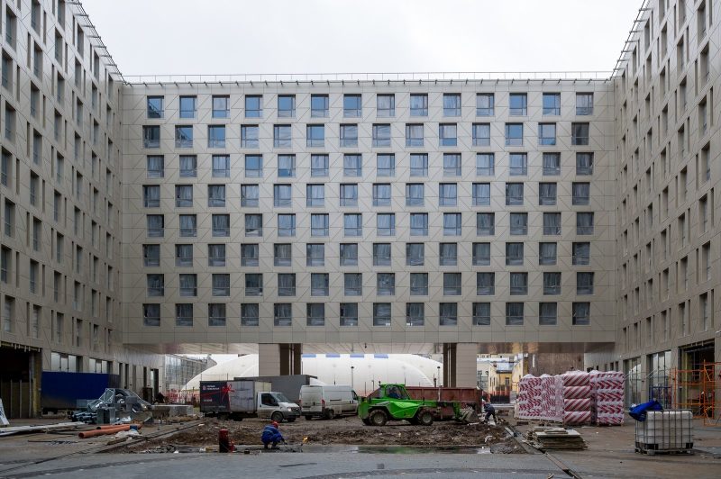 Ход строительства, Февраль 2020