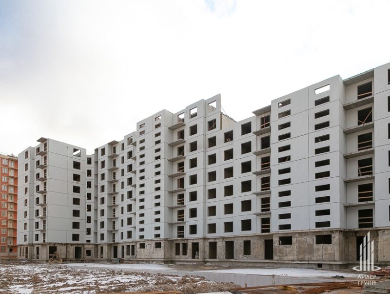 Ход строительства, Февраль 2020