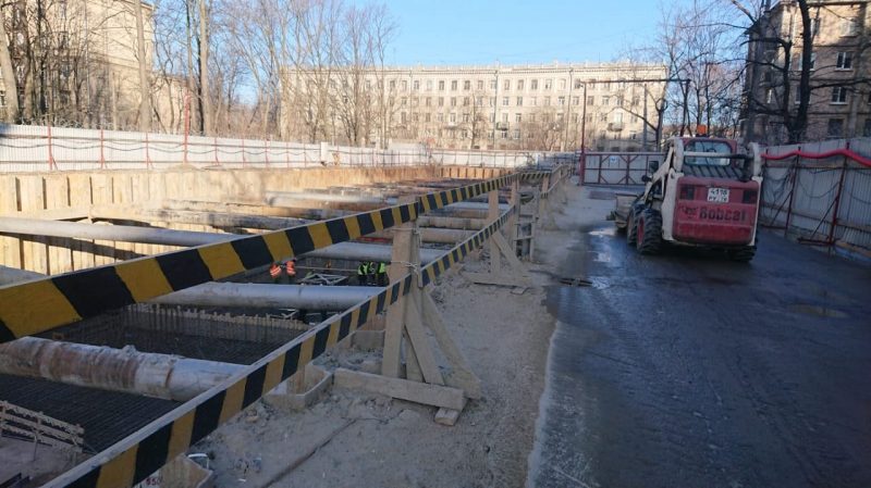 Ход строительства, Февраль 2020