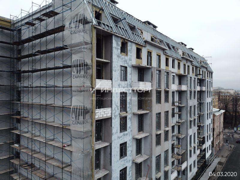 Ход строительства, Февраль 2020
