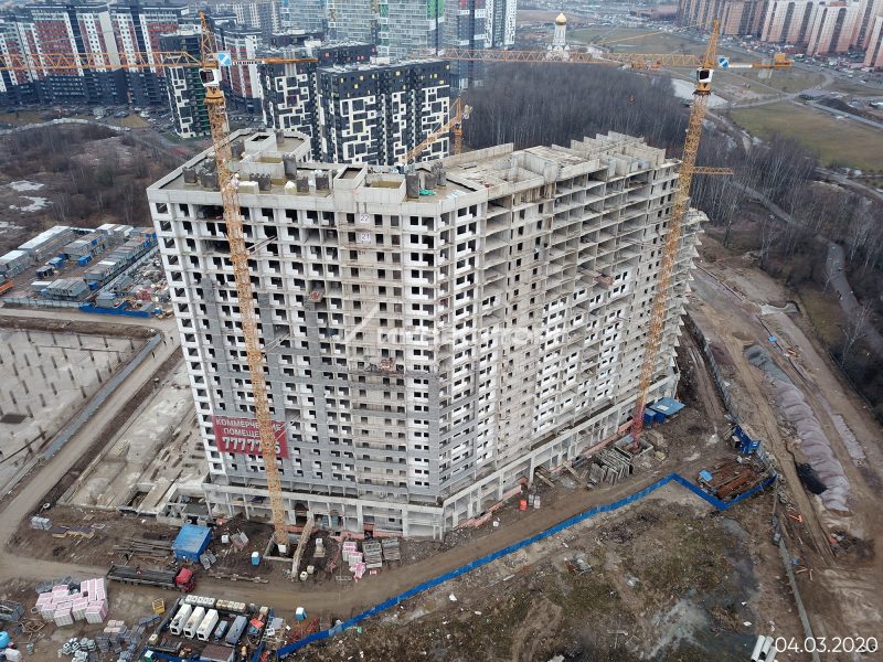 Ход строительства, Март 2020