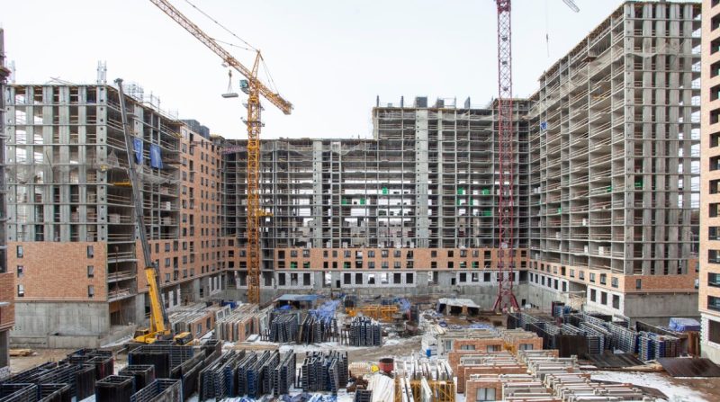 Ход строительства, Март 2020