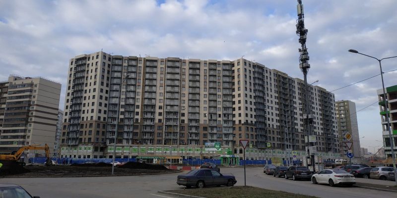 Ход строительства, Март 2020