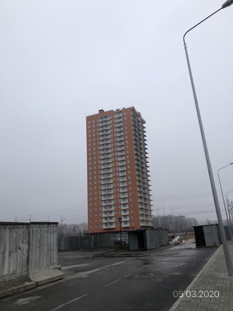Ход строительства, Март 2020