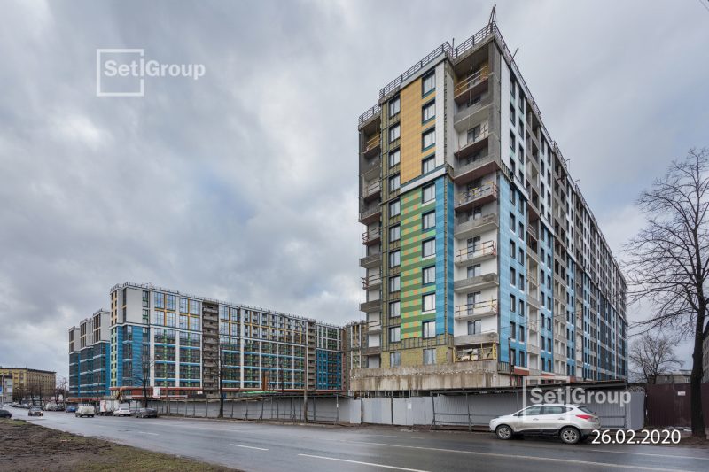 Ход строительства, Февраль 2020
