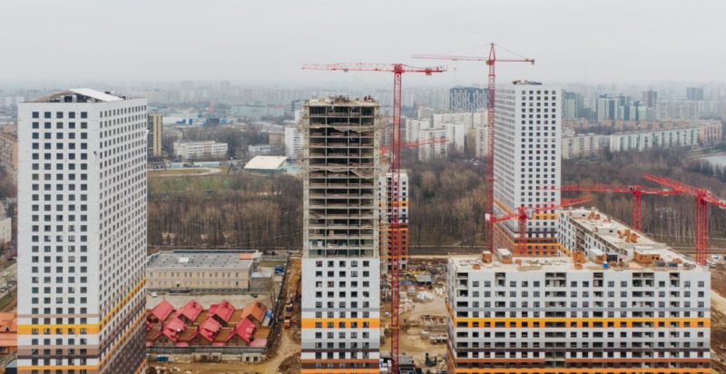 Ход строительства, Март 2020