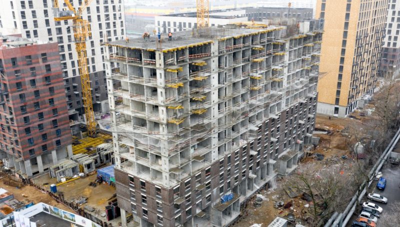 Ход строительства, Март 2020