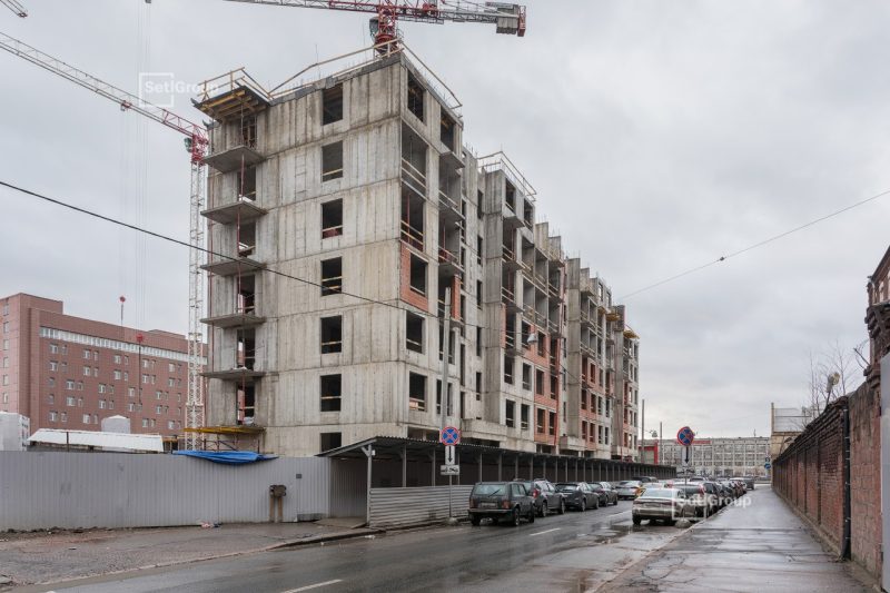 Ход строительства, Февраль 2020