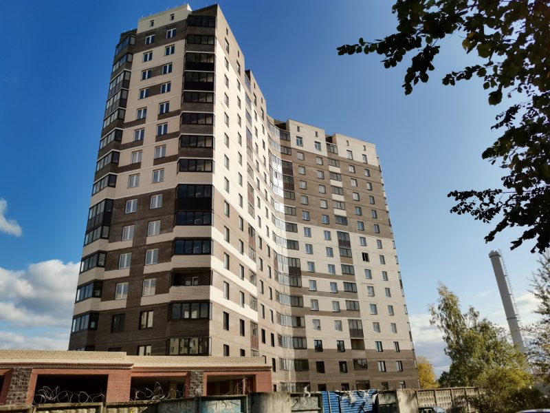 Ход строительства, Октябрь 2019