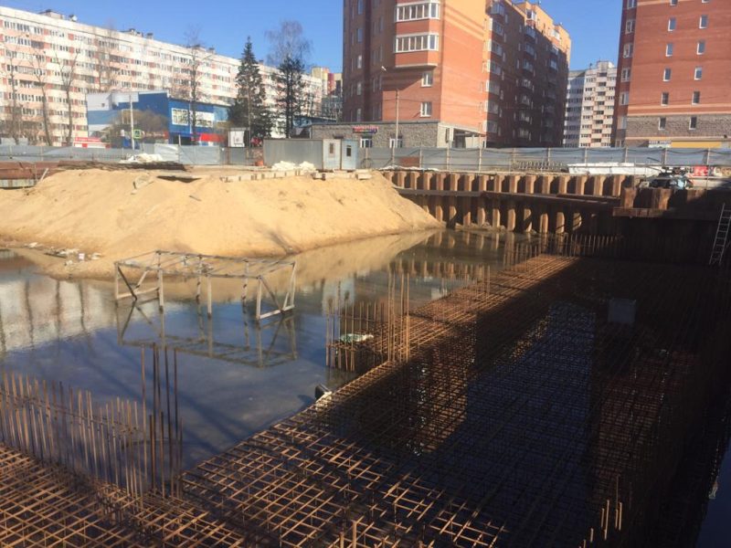 Ход строительства, Март 2020