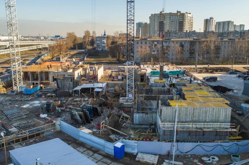 Ход строительства, Март 2020