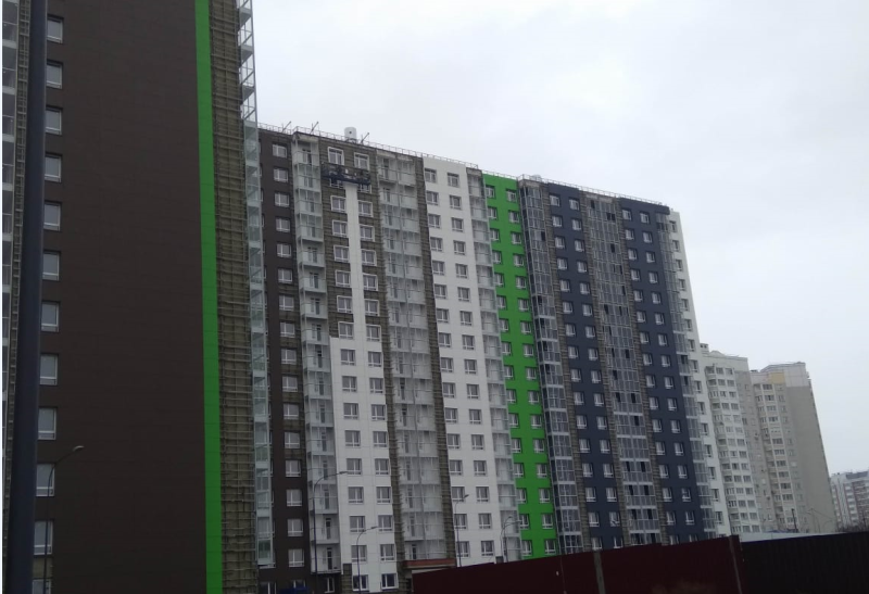 Ход строительства, Апрель 2020
