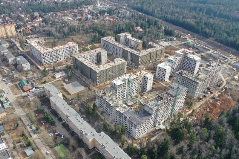 Ход строительства, Март 2020