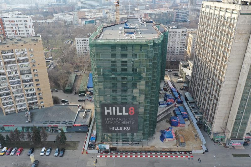 Ход строительства, Март 2020