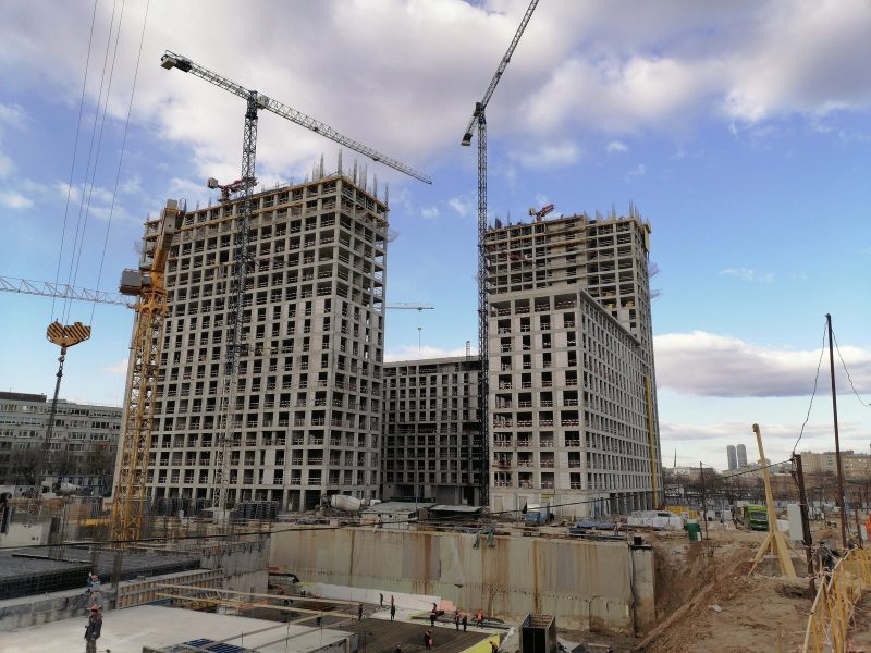 Ход строительства, Март 2020