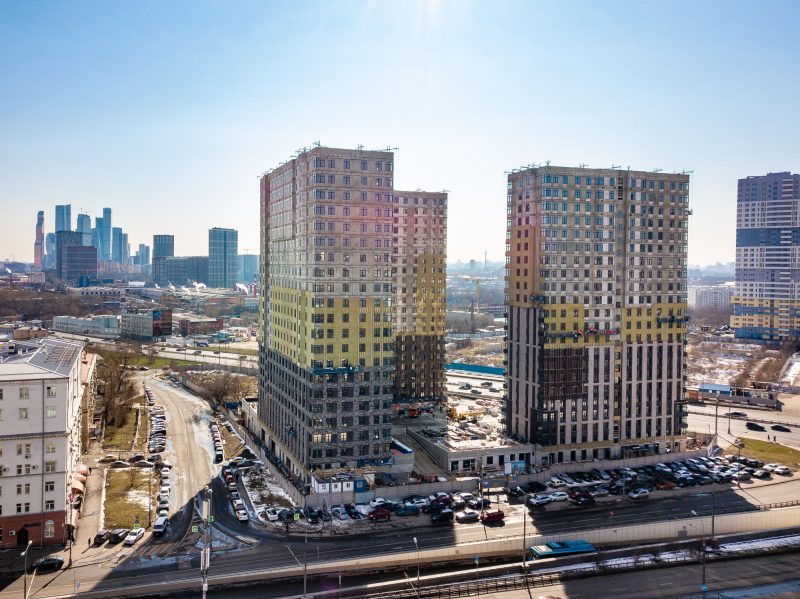 Ход строительства, Март 2020
