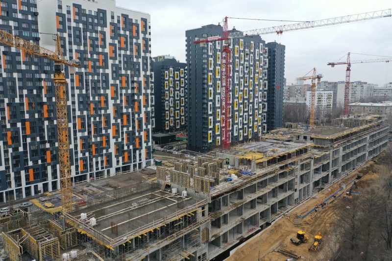 Ход строительства, Март 2020