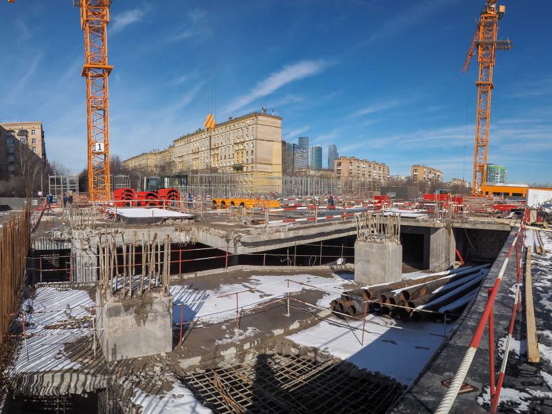 Ход строительства, Март 2020