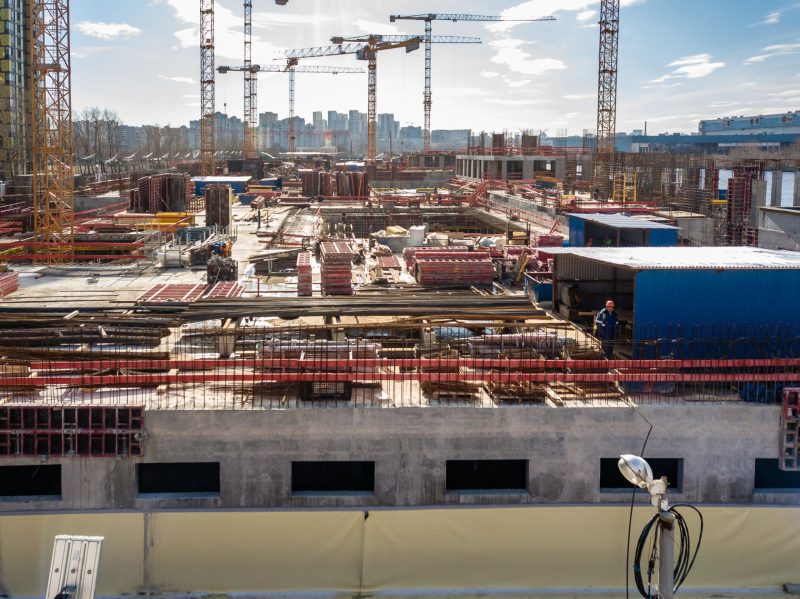 Ход строительства, Март 2020