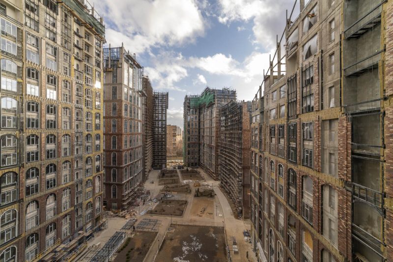 Ход строительства, Март 2020
