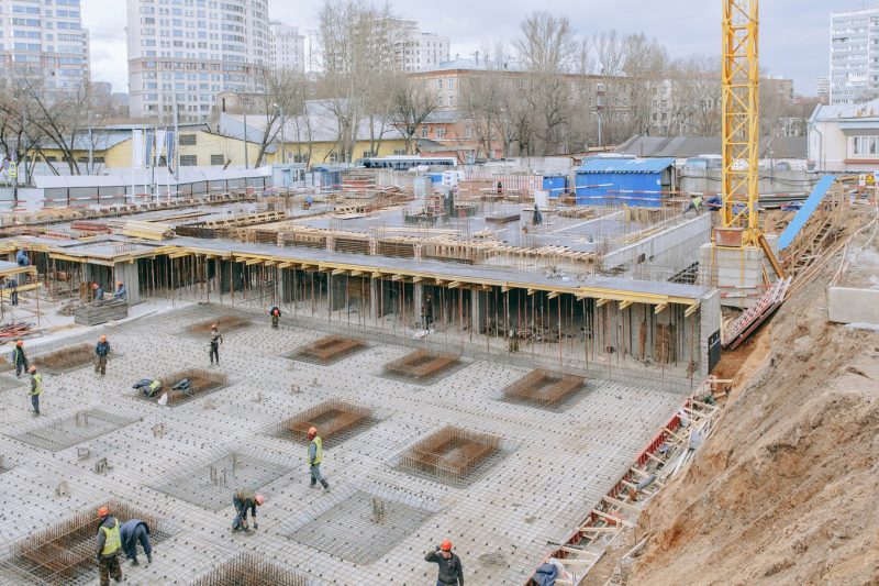 Ход строительства, Март 2020