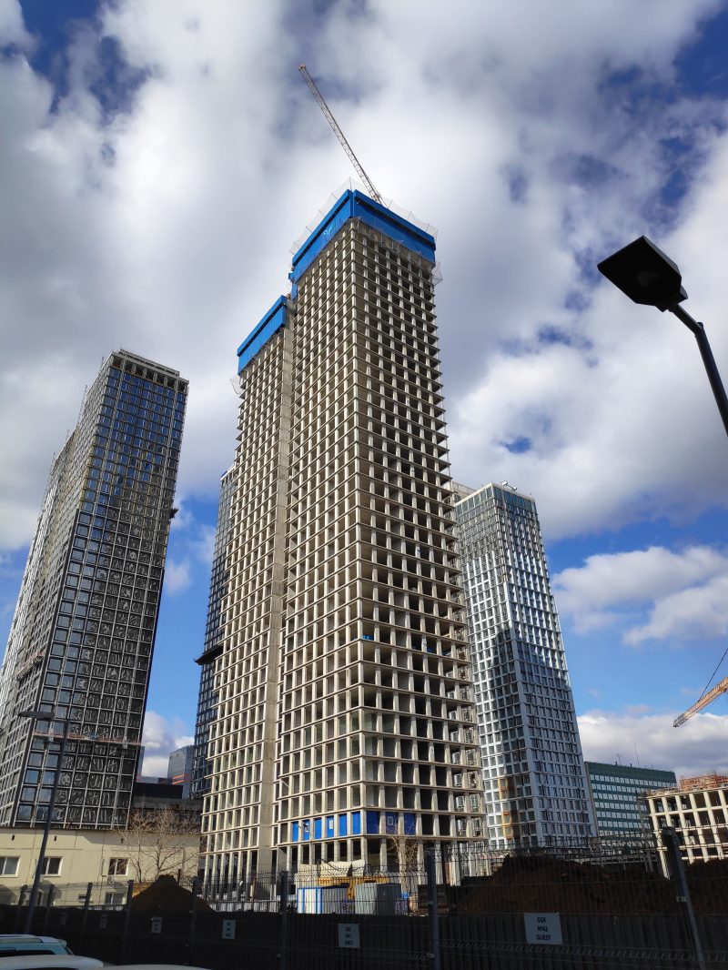 Ход строительства, Март 2020