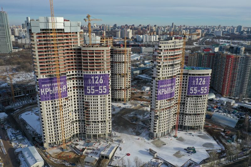 Ход строительства, Март 2020