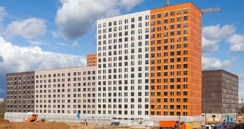 Ход строительства, Апрель 2020