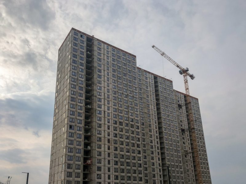 Ход строительства, Апрель 2020