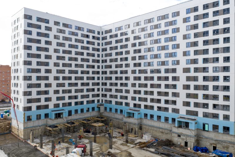 Ход строительства, Апрель 2020