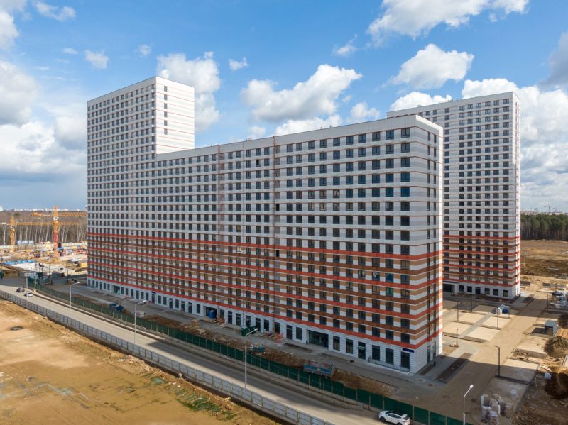 Ход строительства, Апрель 2020