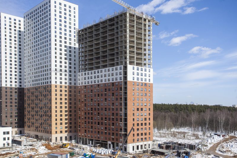 Ход строительства, Апрель 2020