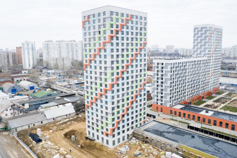 Ход строительства, Апрель 2020