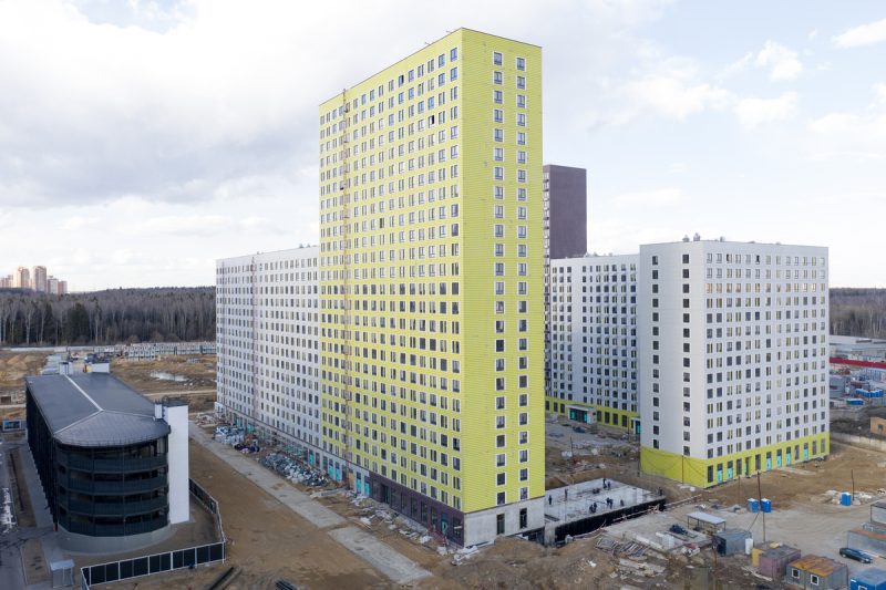 Ход строительства, Апрель 2020