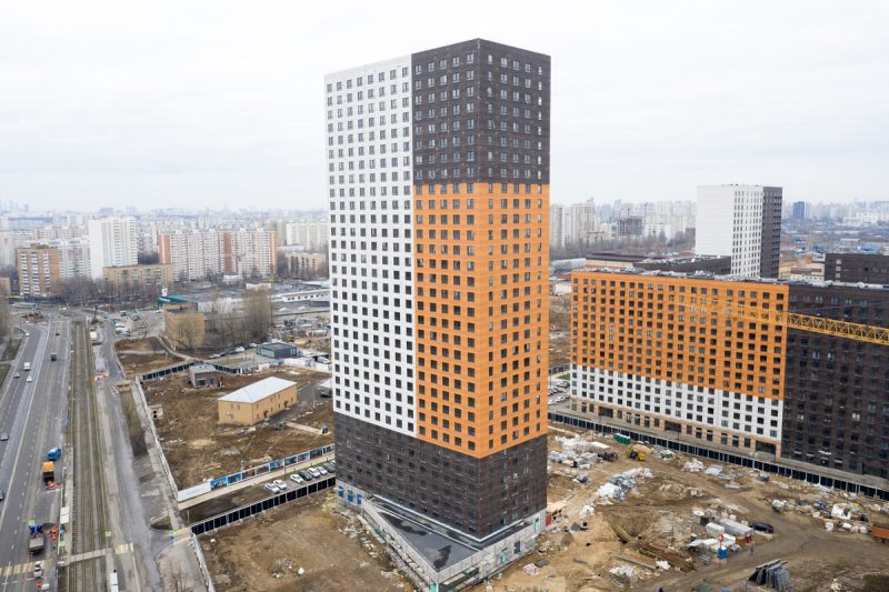 Ход строительства, Апрель 2020
