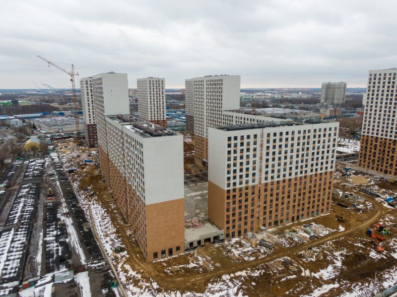 Ход строительства, Апрель 2020