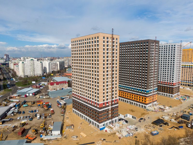 Ход строительства, Апрель 2020