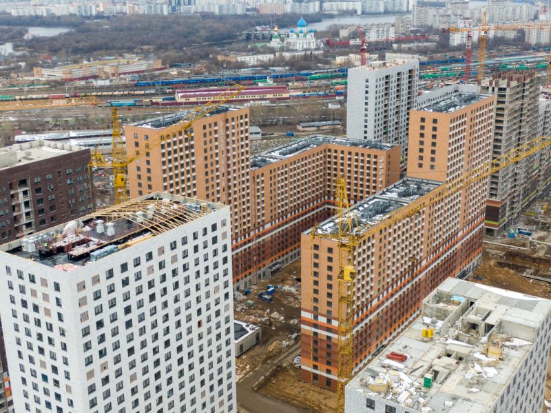 Ход строительства, Апрель 2020