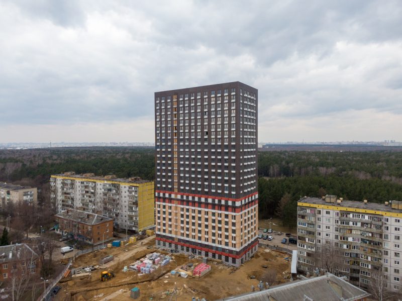 Ход строительства, Апрель 2020