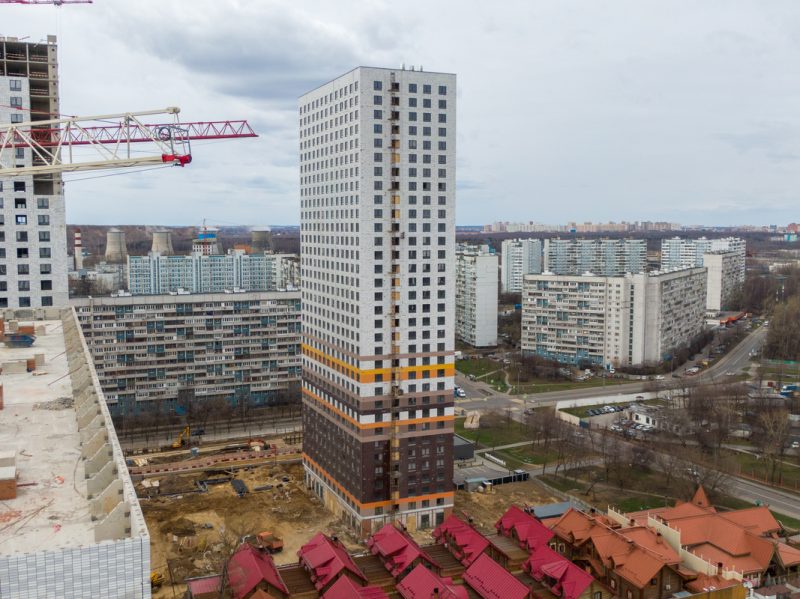 Ход строительства, Апрель 2020