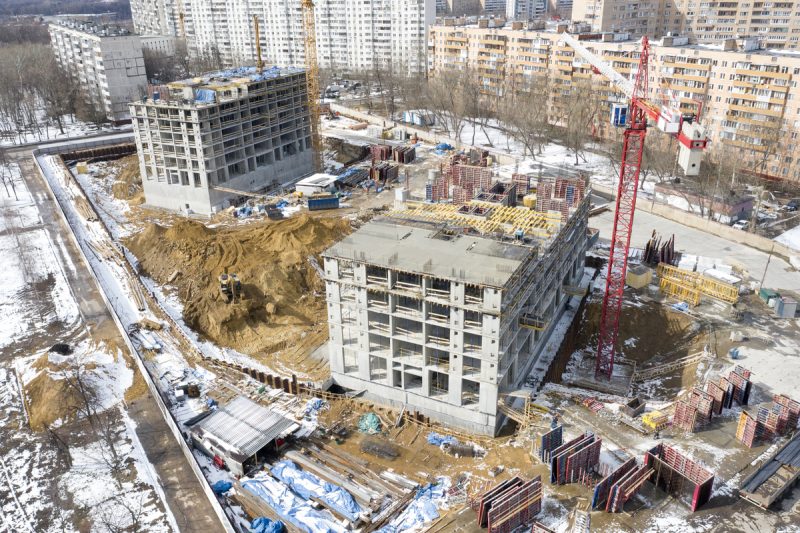 Ход строительства, Апрель 2020